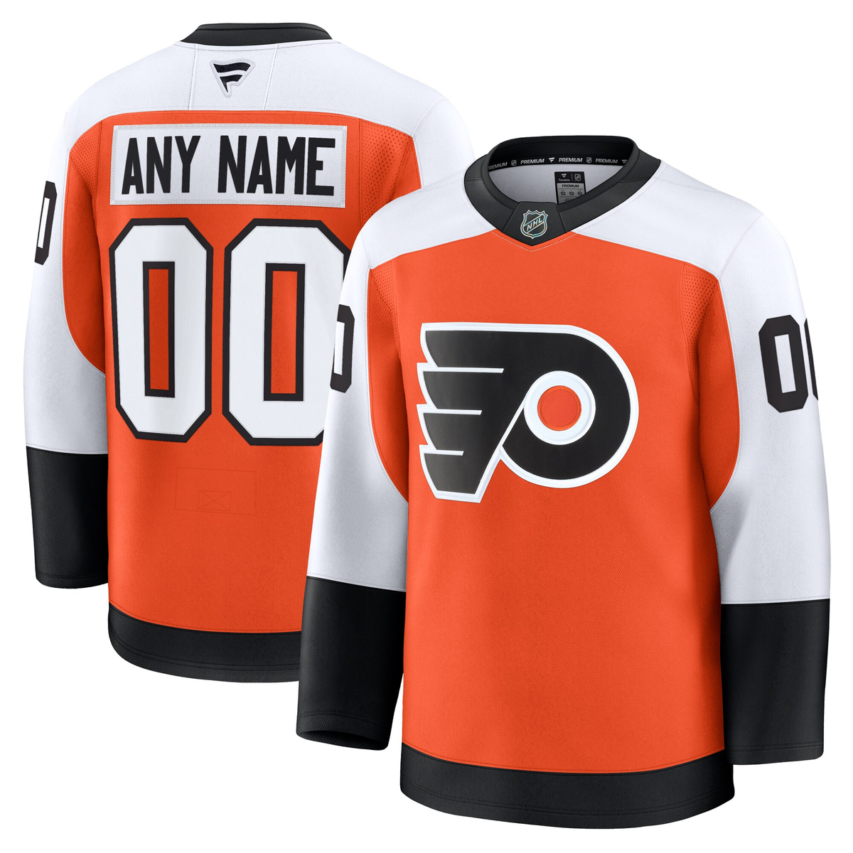 Customizable Philadelphia Flyers 2024 Fanatics Premium Official NHL HOME Jersey Gorilla Fits