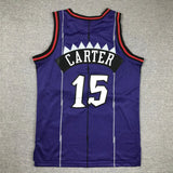 Vince carter #15 NBA- Toronto raptors jersey-Purple-Adult-embroidered Gorilla fits