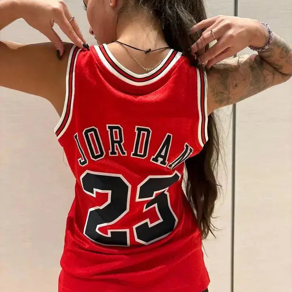 All MICHAEL JORDAN NBA Chicago Bulls Jersey - M and N stitched Edition - White & Red Options/ nba jersey.Adult Men size. Gorilla fits