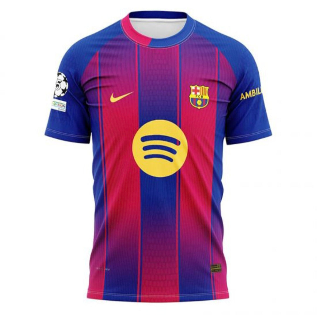 New Barcelona 25/26 Adult Football/Soccer Jersey Gorilla fits