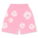 Denim Tears-Wreath Graphic Hoodie Shorts - Gorilla fits