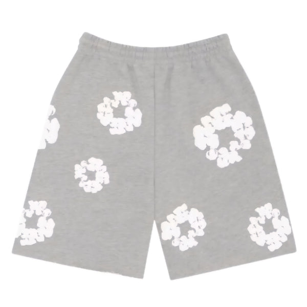 Denim Tears-Wreath Graphic Hoodie Shorts - Gorilla fits