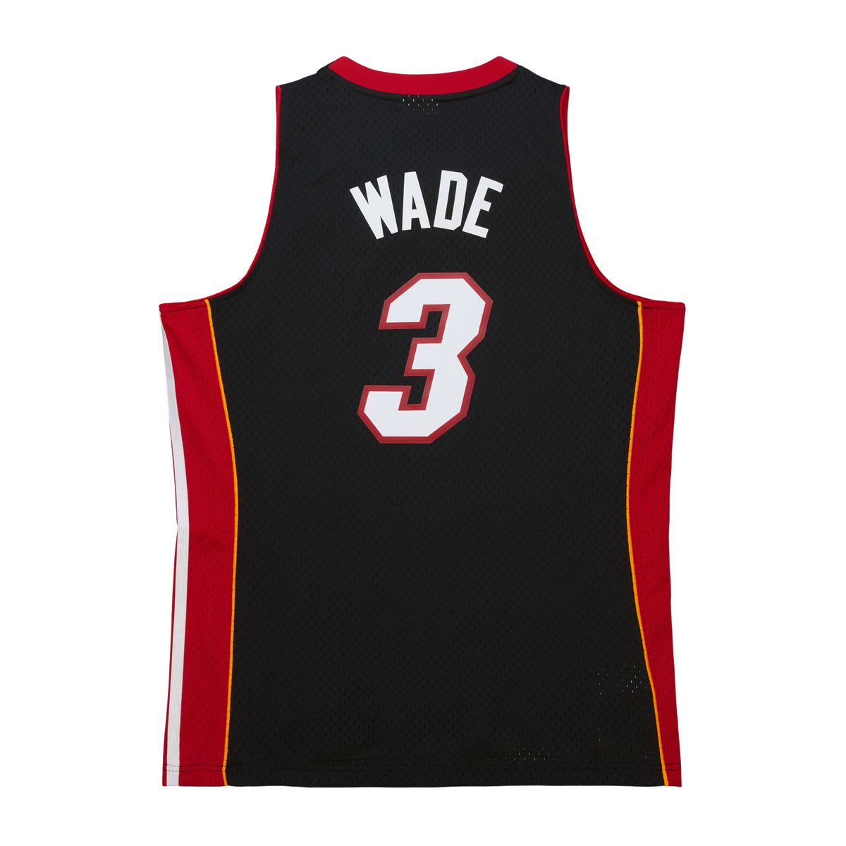 Miami heat Dwyane Wade 3 Jersey - Mitch&ness - White & red/ nba jersey.Adult Men size. Embroidered. Gorilla fits
