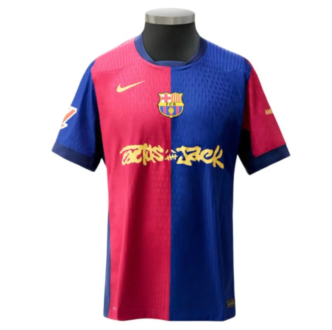 r*様 Nike FC Barcelona シャツ Travisコラボ Travis Scott X CJ X NIKE X FC BARCELONA - Gorilla fits