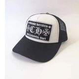 Chrome Hearts Trucker Hat Black/White Gorilla fits