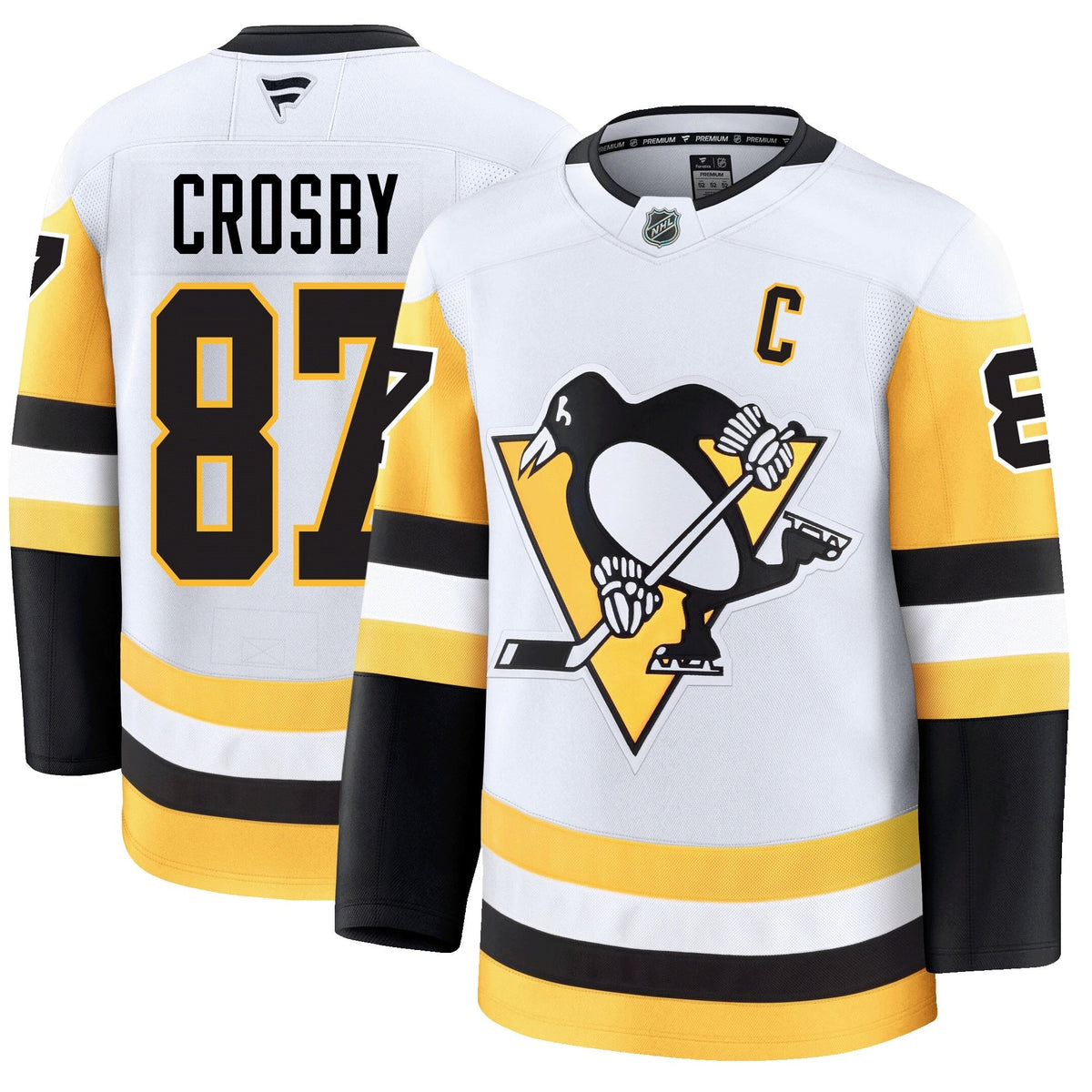 Sidney Crosby Pittsburgh Penguins Fanatics Premium Away Jersey Gorilla Fits