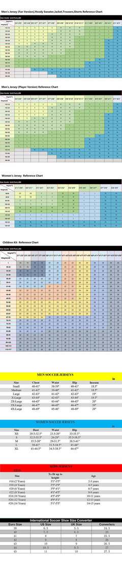  SIZECHART