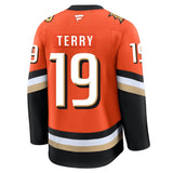 Troy Terry Anaheim Ducks Fanatics Premium Home Jersey Gorilla Fits