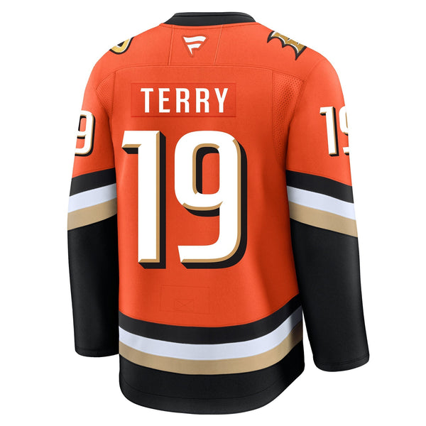Troy Terry Anaheim Ducks Fanatics Premium Home Jersey Gorilla Fits