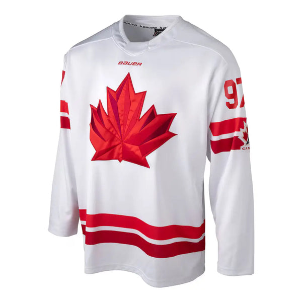 Customizable Hockey Canada X Bauer 2026 Olympics Red/White Jersey