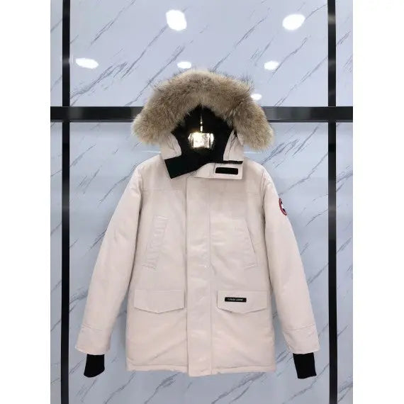 Canada Goose white Parka Gorilla fits