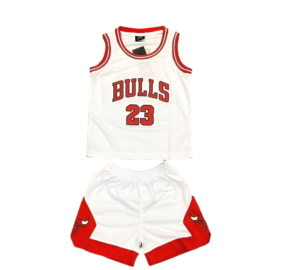 Bulls セットMサイス All MICHAEL JORDAN NBA Chicago Bulls Jersey - Kids/Child - White
