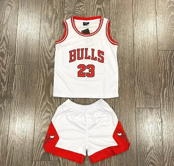 All MICHAEL JORDAN NBA Chicago Bulls Jersey - Kids/Child - White & Red Options/ nba jersey Gorilla fits