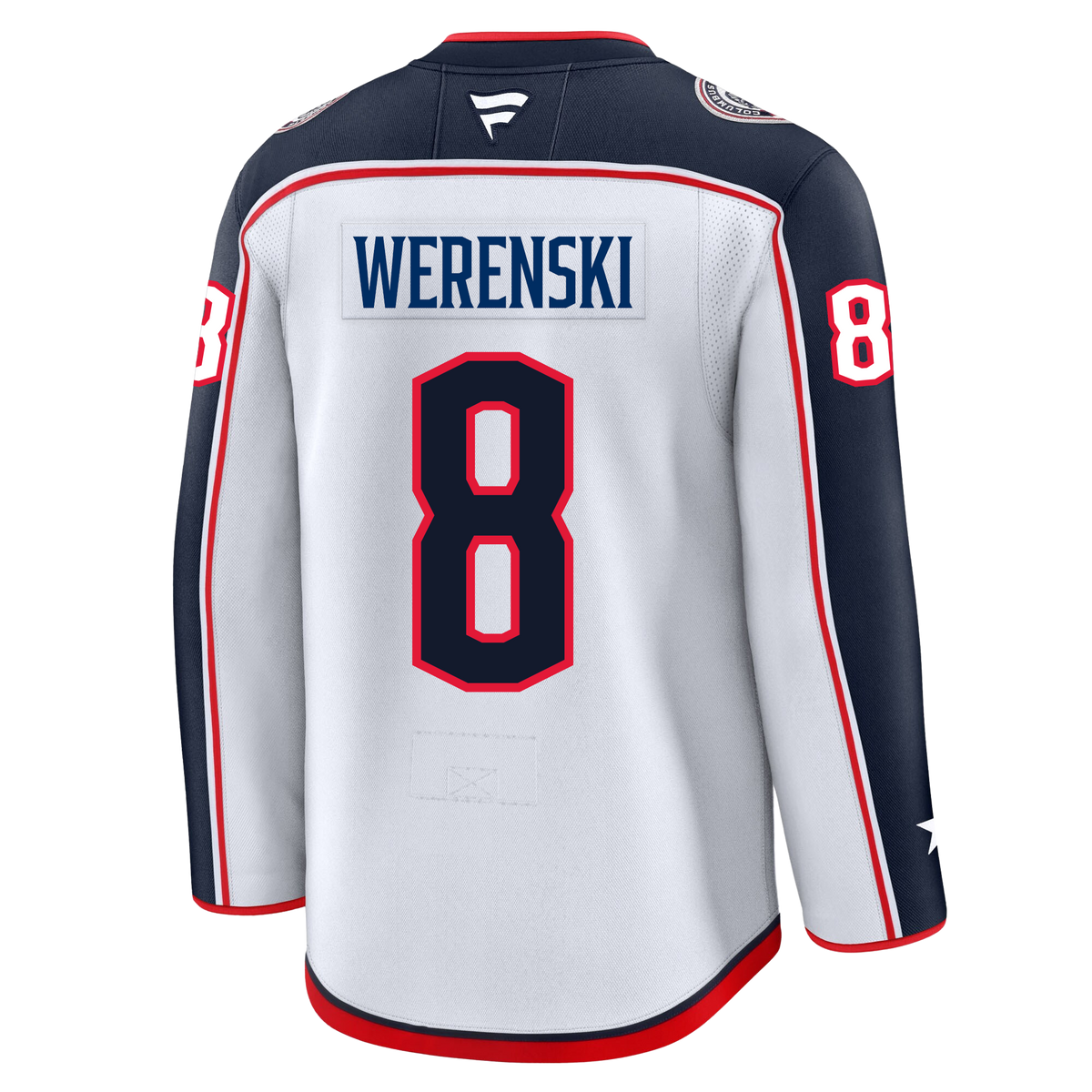 Zach Werenski Columbus Blue Jackets Fanatics Premium Away Jersey Gorilla Fits