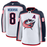 Zach Werenski Columbus Blue Jackets Fanatics Premium Away Jersey Gorilla Fits