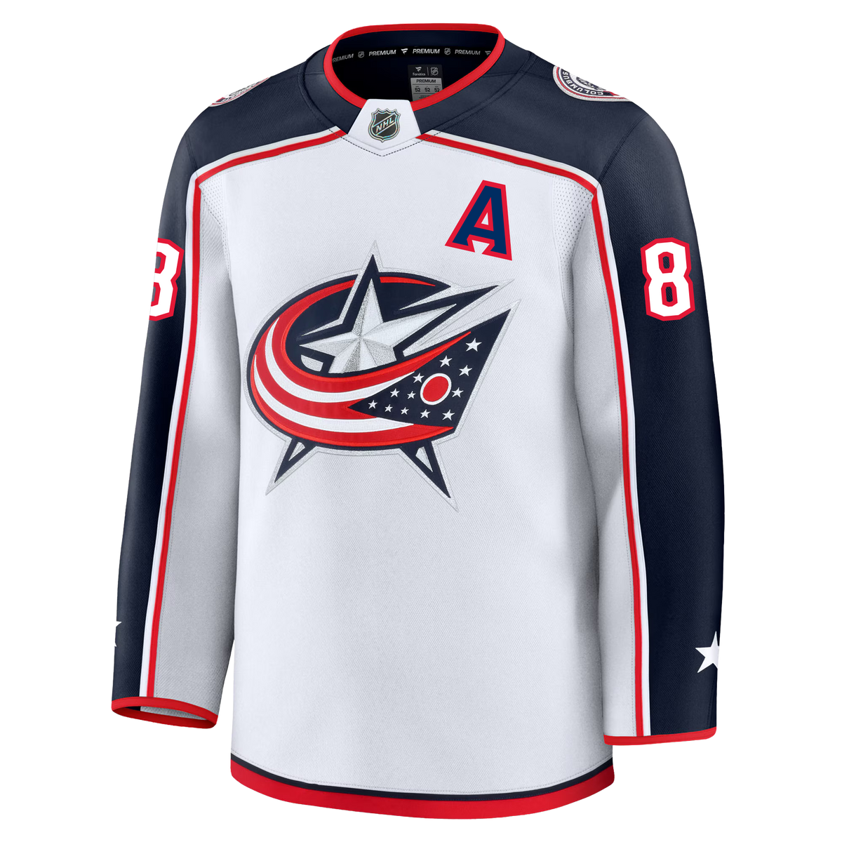 Zach Werenski Columbus Blue Jackets Fanatics Premium Away Jersey Gorilla Fits