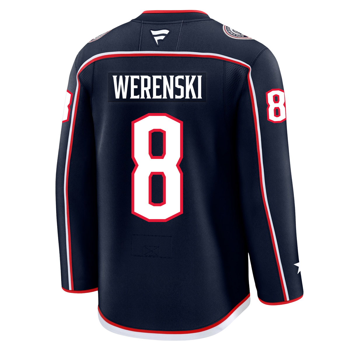 Zach Werenski Columbus Blue Jackets Fanatics Premium Home Jersey Gorilla Fits