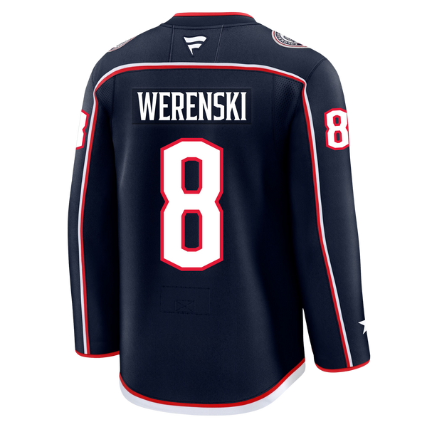 Zach Werenski Columbus Blue Jackets Fanatics Premium Home Jersey Gorilla Fits