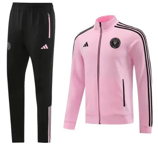 Men's IN Miami FC adida Black On-Field Anthem Full-Zip Jacket includes Training Pants (Full set).Adult Men Size.