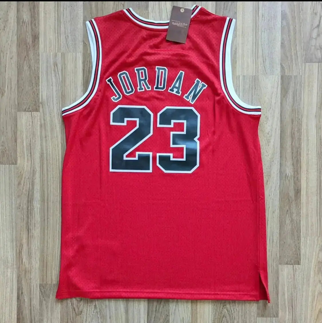 All MICHAEL JORDAN NBA Chicago Bulls Jersey - M and N stitched Edition - White & Red Options/ nba jersey.Adult Men size.