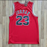 All MICHAEL JORDAN NBA Chicago Bulls Jersey - M and N stitched Edition - White & Red Options/ nba jersey.Adult Men size.