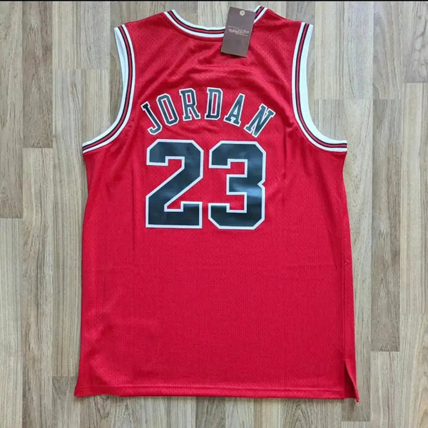 All MICHAEL JORDAN NBA Chicago Bulls Jersey - M and N stitched Edition - White & Red Options/ nba jersey.Adult Men size.