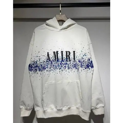 Black/White Amiri Hoodies, Letter Print AMIRI Sweatshirt, Vintage Amiri glitter, oversized AMIRI Hoodie, AMIRI Hoodie, Amiri T-Shirt Gift.