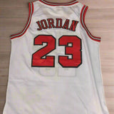 All MICHAEL JORDAN NBA Chicago Bulls Jersey - M and N stitched Edition - White & Red Options/ nba jersey.Adult Men size.